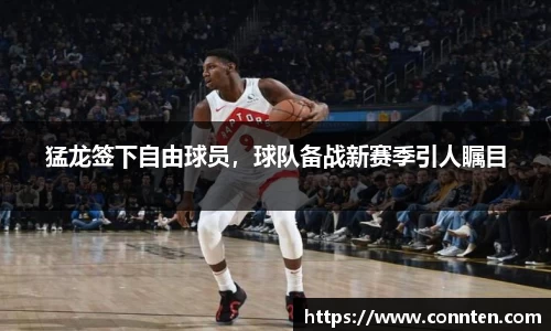 猛龙签下自由球员，球队备战新赛季引人瞩目