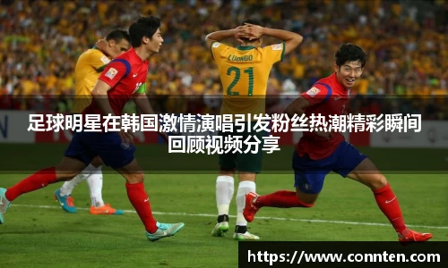 足球明星在韩国激情演唱引发粉丝热潮精彩瞬间回顾视频分享